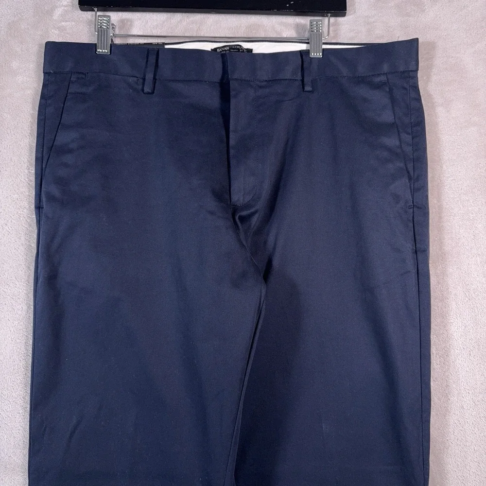 Banana Replubic Rapid Movements Chino Pants Mens Size 32x31 Blue Straight‎